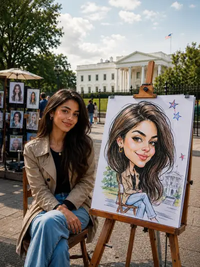 Transform Photo into Hand-Drawn Children's Illustration