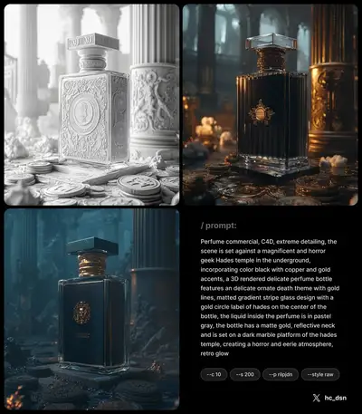 Hades Temple Perfume Commercial