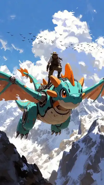 Pokemon Dragon Adventure Scene Prompt