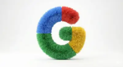 Ultra-realistic 3D Fur Logo Render