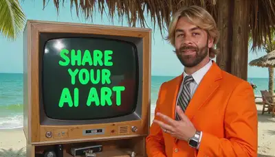 70s Infomercial for AI Art PC