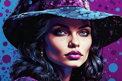 Pop Art Painting Prompt Template
