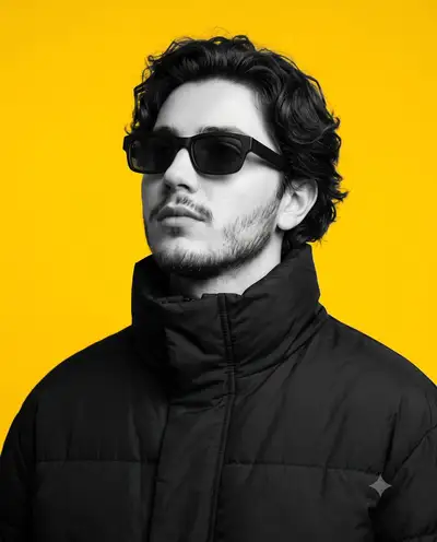 Ultrarealistisches Luxusmode-Editorial-Porträt