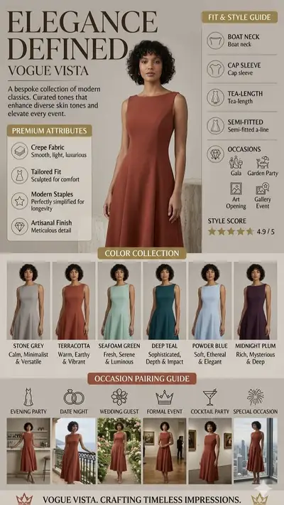Elegance Defined: Fashion Marketing Infographic