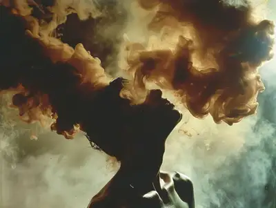 Surreal Shadow Smoke Human Photograph