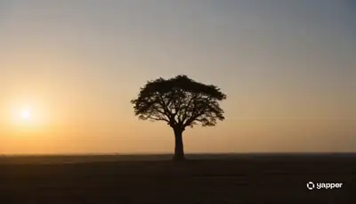 Ancient Tree Witnessing Urbanization Cinematic Video Prompt