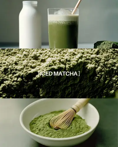 Editorial Matcha Product Shot