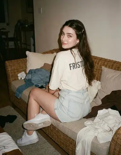 Prompt em JSON de retrato de lifestyle vintage VSCO