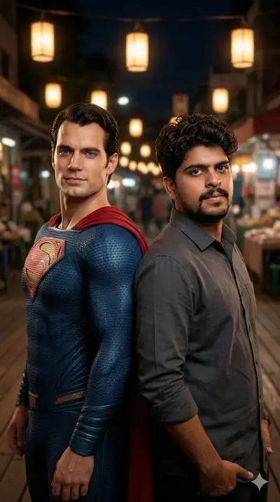 Cinematic Duo Portrait with Face Lock
