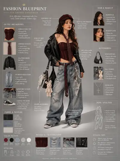 Y2K-Grunge-Streetwear-Mode-Blueprint-Konzeptblatt