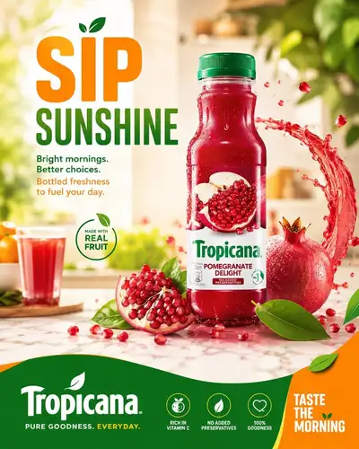 System-Prompt für die Tropicana-Saftmarkenkampagne