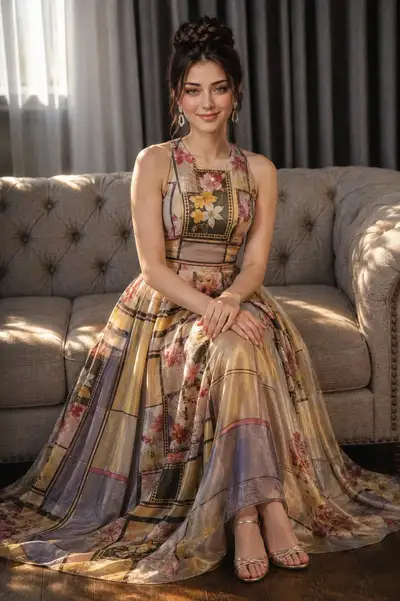 Ultra-Photorealistic Luxury Fashion Portrait