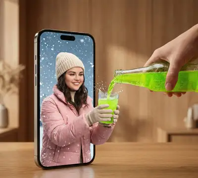 A tela do smartphone como portal entre dois mundos
