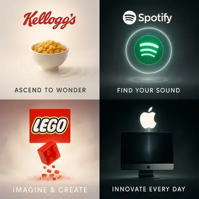 Surreal Cinematic Brand Logo Ad Prompt