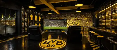 Borussia Dortmund Industrial Football War Room