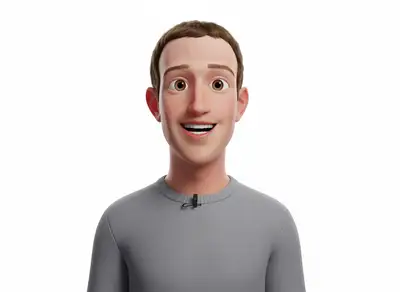 Pixar-style 3D avatar prompt
