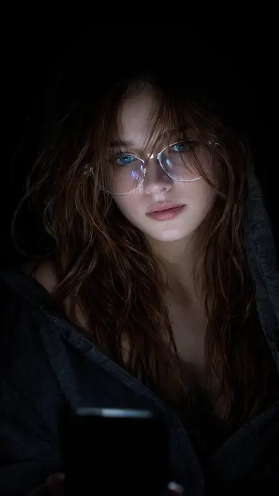 Cinematic Night Portrait Prompt