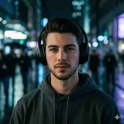 Moody Cinematic Urban Portrait