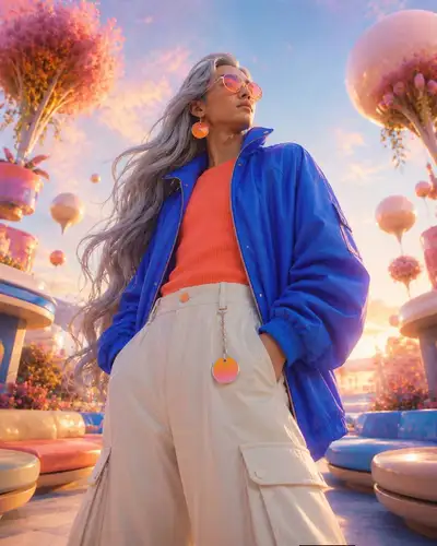 Surreal Fashion Portrait Prompt
