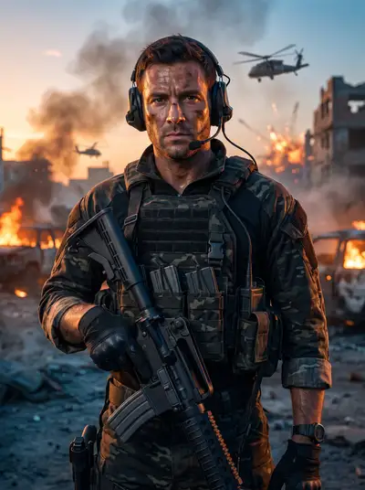 Call of Duty Mobile tactical operator character render