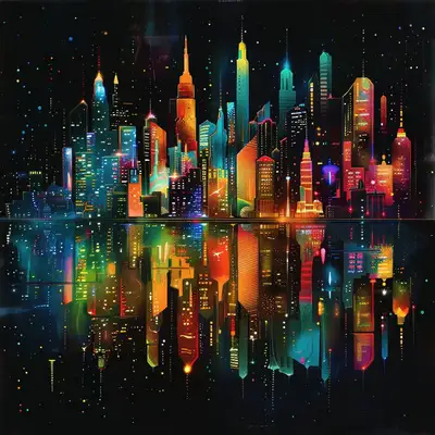 Multicolor Pop Illustration Prompt
