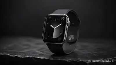 Premium-Smartwatch-Produktwerbung