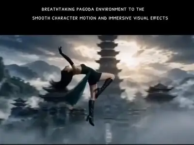 Mystical Warrior Transformation Video Prompt