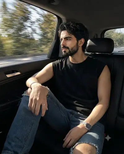 Cinematic Car Portrait with Face Reference