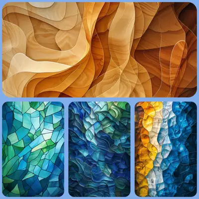 Mosaic Wallpaper Abstract Background Prompt