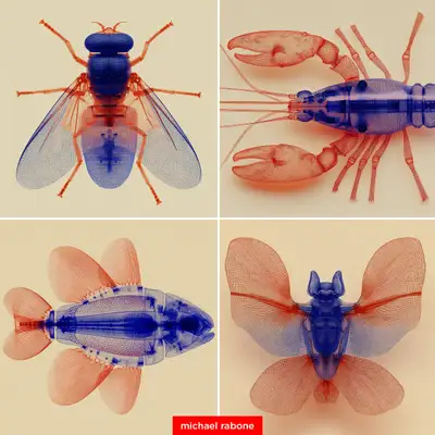 Transparent Nanobot Animal Prompt