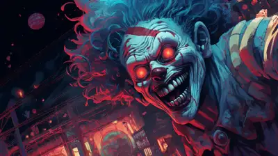 Graphic Novel Horror Scene Prompt
