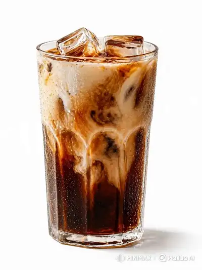 Iced coffee product photograph, GPT Image 2 + Hailuo 2.3