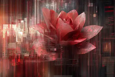 Data Visualization Overlay Art Prompt