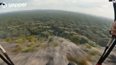 POV Paragliding in the Wrong Era