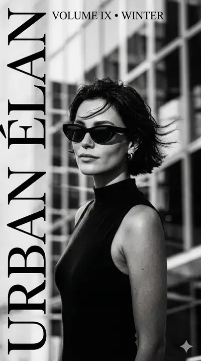 URBAN ÉLAN Fashion Editorial Cover