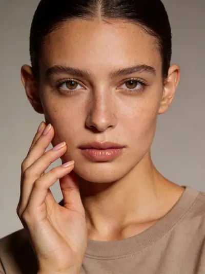 Luxury editorial jewelry-canvas portrait prompt