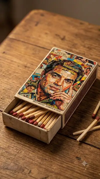 Vintage Matchbox Product Photograph