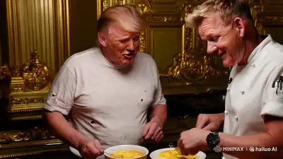 Trump and Gordon Ramsay Midnight Omelet