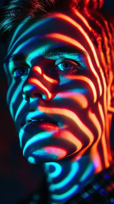 Midjourney V6 IMAX Portrait with Doppler Effect
