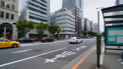 Doodle Overlay City Transformation Video Prompt