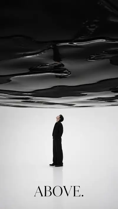Premium Editorial: Ink Ceiling Above