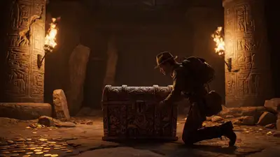 Indiana Jones Explorer Discovers Glowing Golden Bagels
