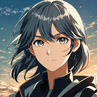 Anime-Charakter-Porträt-Prompt