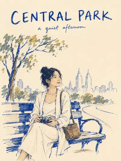 Ilustração de diário de viagem em aquarela, GPT Image 2