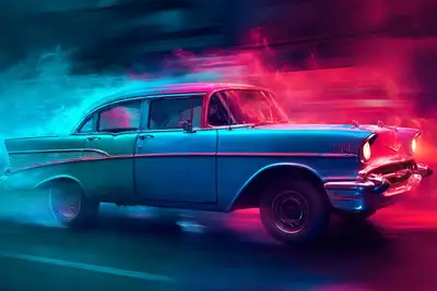 Chromatic Symphony Neon Blend