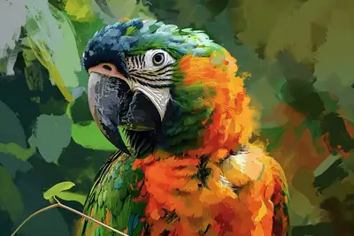 Color Cascade Art Style Prompt