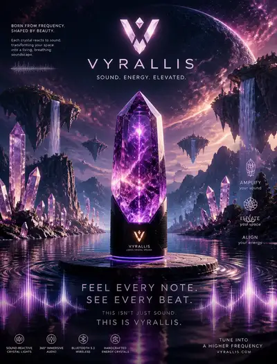 Surreal brand advertisement template for any product
