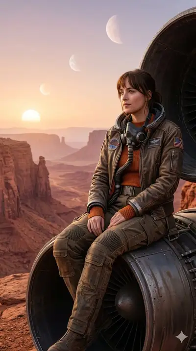 Space Opera Survival Character Portrait