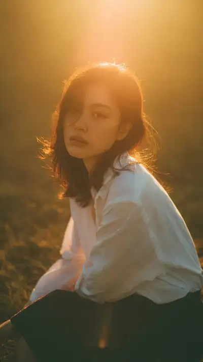 Cinematic Golden Hour Portrait Prompt