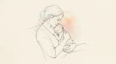 Prompt für geflüsterte Linienillustration
